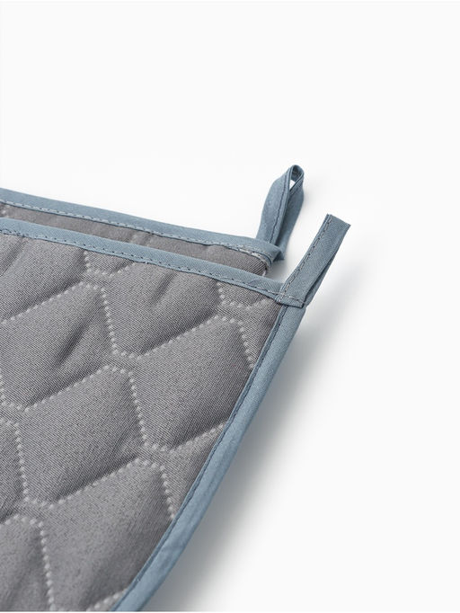 Кухонный набор «Этель» Forest animals: варежка-прихватка 20×27 см, прихватка 19×19 см