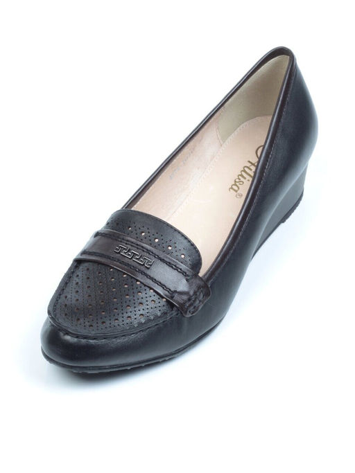 06-4773-1G34F BLACK Туфли женские (натуральная кожа) - Фабричный китай фото 5