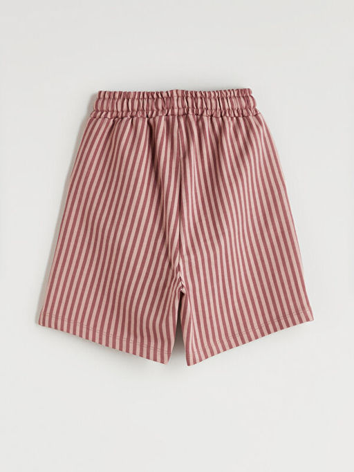 Beli Lastikli ?izgili Erkek ?ocuk ?ort