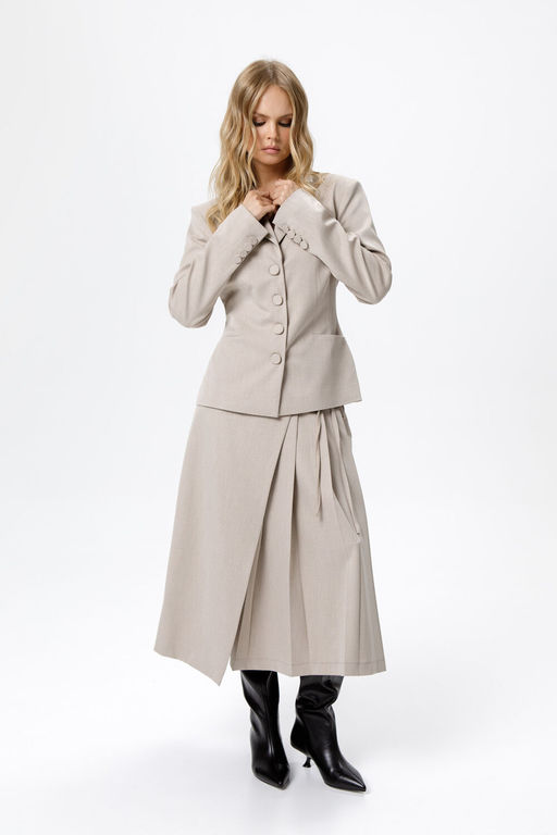 Юбка Pirs 6279 бежевый фото 5