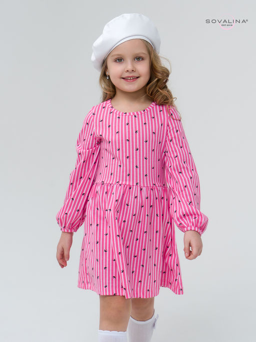 Платье Моана короны полоска - Sovalina фото 2