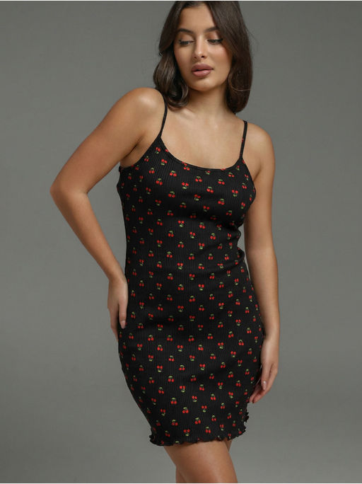 Платье домашнее Вишенка женское - София фото 3