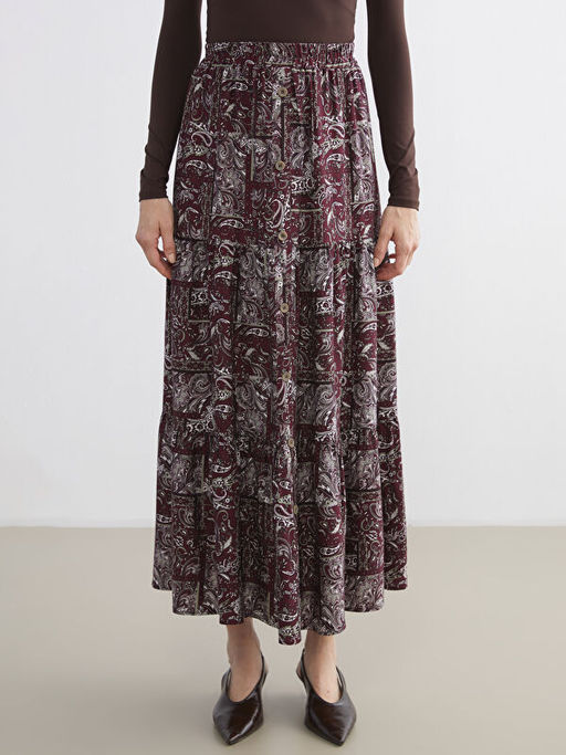 Beli Lastikli Desenli Klo? Etek