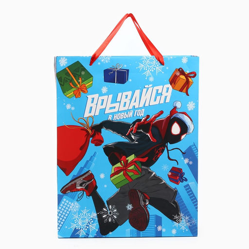 Пакет ламинированный Врывайся в Новый Год!, 31 ? 40 ? 11.5 см