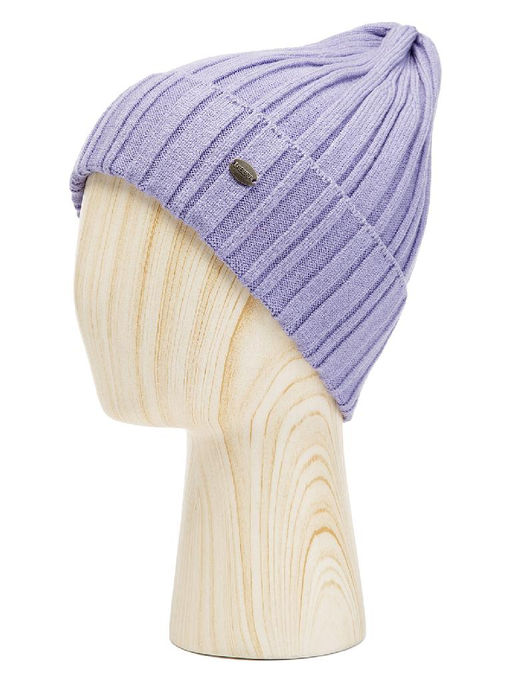 Шапка жен. каш+шерсть+виск LB-N88043 lavender - Labbra фото 5