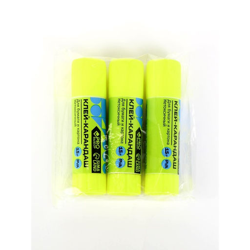 Цена за 2 шт. Клей-карандаш PROвыбор, 15 г. "Градиент" набор 3 шт