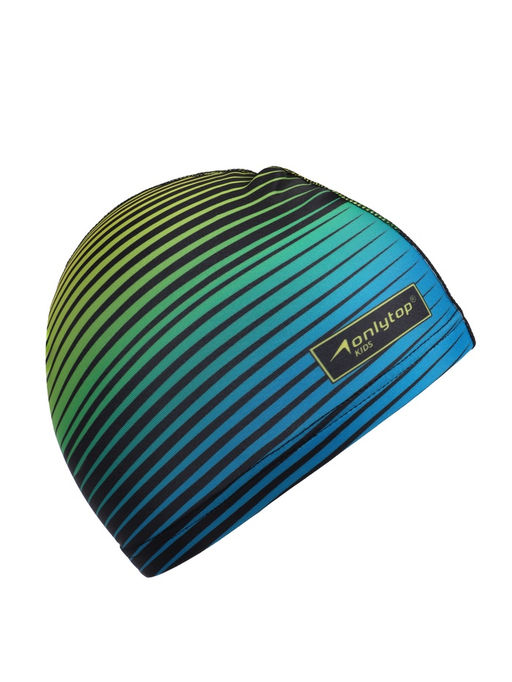 Шапочка для плавания детская ONLYTOP Swim, тканевая, обхват 46-52 см