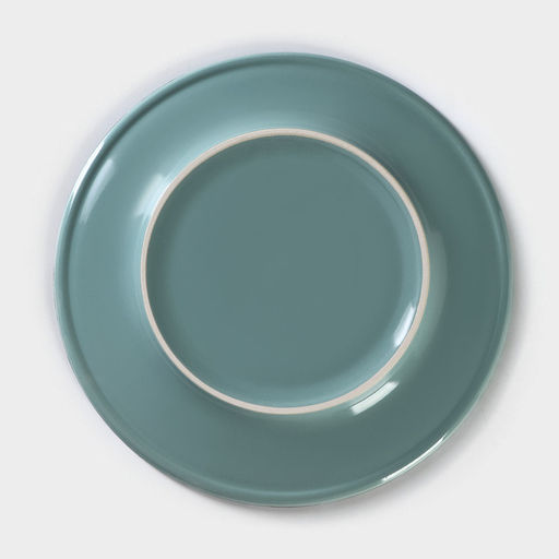 Тарелка Хорекс Tramontano, d=20 см, фарфор, бирюзовая
