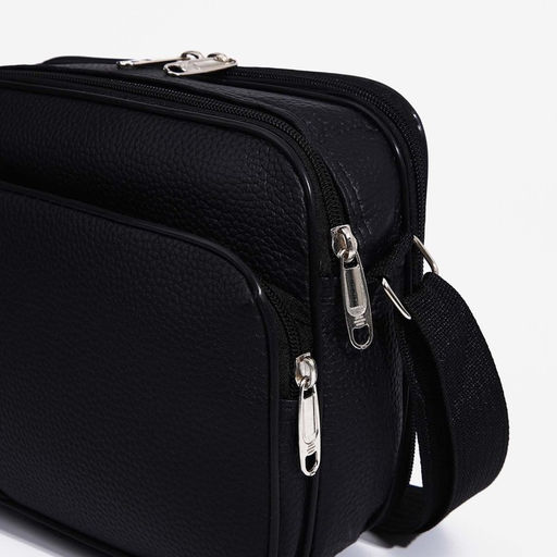Сумка мужская, цвет черный - Simaland фото 4
