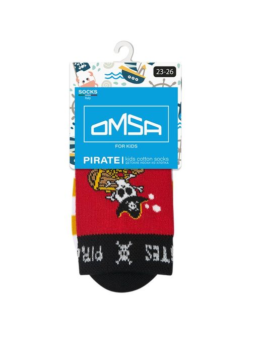 OMSA kids Calzino 23P50 (пираты) - rosso