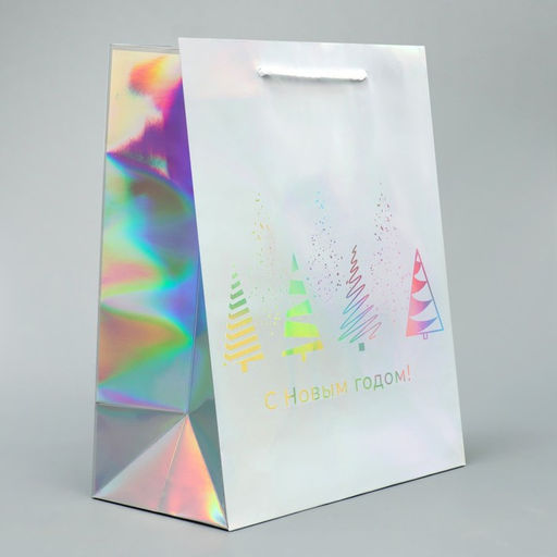 Пакет голографический Сказочный лес, 18 х 23 х 10 см - Дарите счастье фото 12