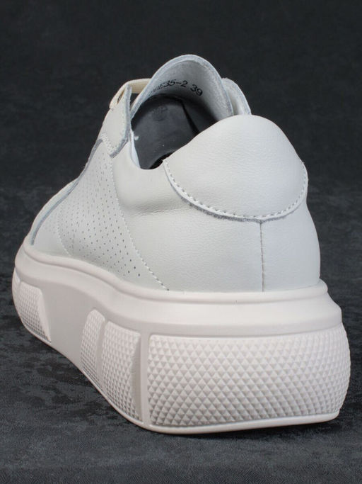 05-PDE35-2 BEIGE Кроссовки женские (натуральная кожа)