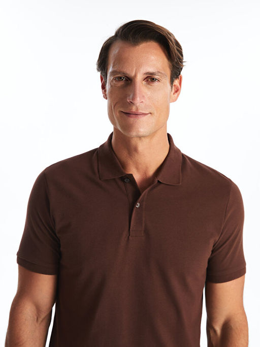 Polo Yaka K?sa Kollu Pike Erkek Ti??rt