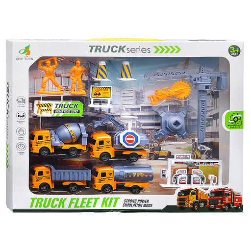 Набор машин "Строительная техника" в коробке