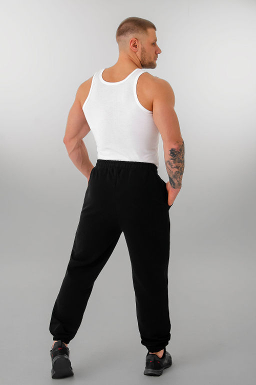 Арт.ПТ- 63116 Брюки мужские 48-60 (7 шт) Цвет:черный