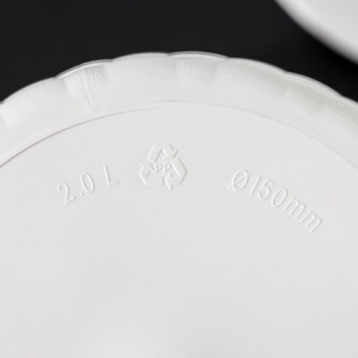 Горшок для цветов с поддоном «Петропласт. Ротанг», 2 л, пластиковый, белый