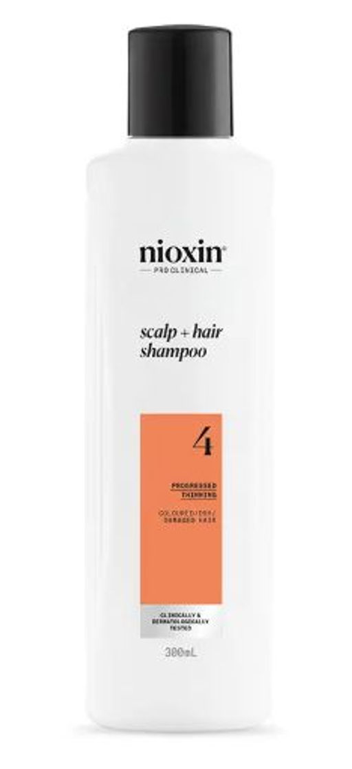 Шампунь Система 4 для окрашенных истонченных волос, 300 мл Nioxin