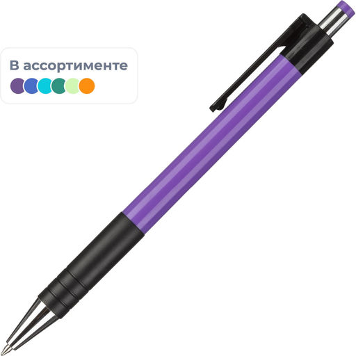 Цена за 2 шт. Ручка шариковая автомат. M&G 0,6мм,син,масл,манж ABP88473220714H