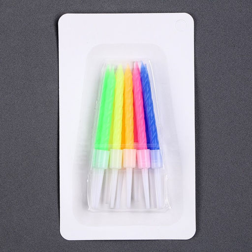 Набор для украшения торта: Топпер С днем рождения 1 шт., 10 свечей - Страна карнавалия фото 6