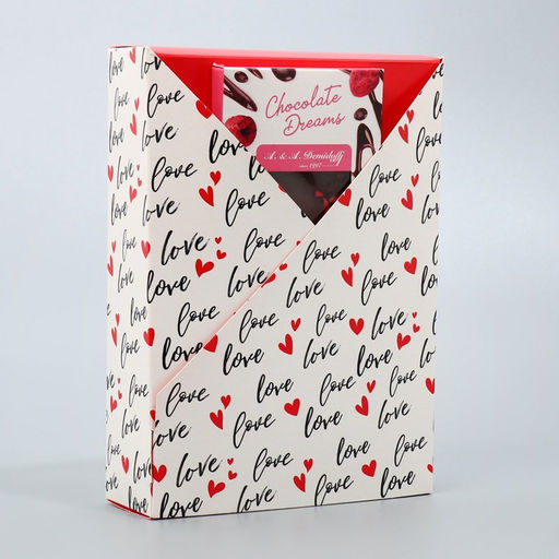 Цена за 2 шт. Коробка подарочная складная, упаковка, Love, 21?15?5 см