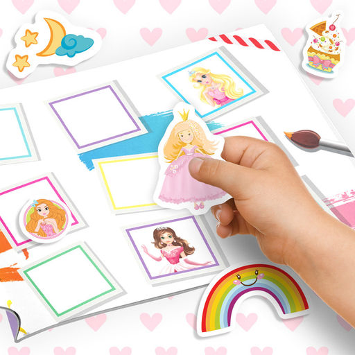 100 наклеек Для девочек, 12 стр.