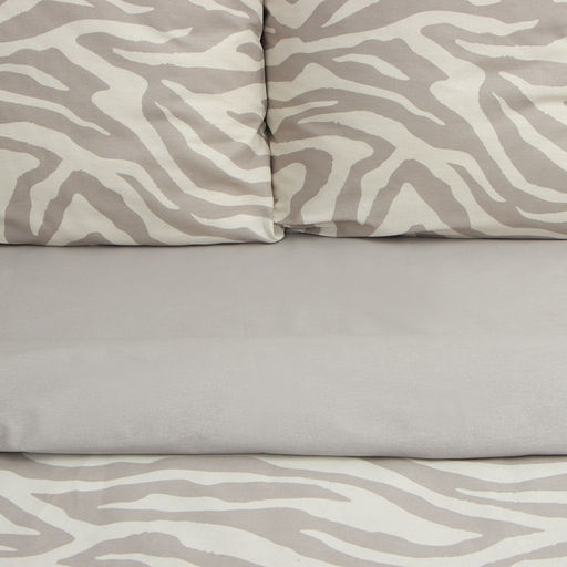 Постельное бельё Этель евро Beige zebra, 200х217 см, 220х240 см, 70х70 см -2 шт, бязь 125 г/м2  фото 9