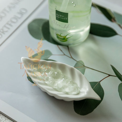 Маска-Бустер д/лица и Тела Увлажняющая Алое Вера И Гиалуроновая Кислота BABY BRIGHT 140 гр фото 2