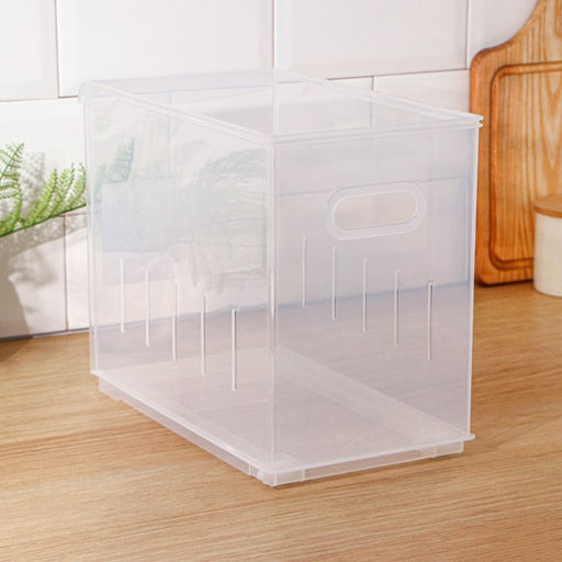 Контейнер для хранения без крышки ROLLY, 10.6 л, 16.8×30.5×24.2 см, прозрачный