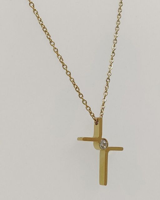 Кулон из стали на цепочке