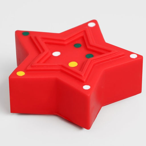 Игрушка пищащая Звезда, виниловая, 8 х 8 см - Пижон фото 5