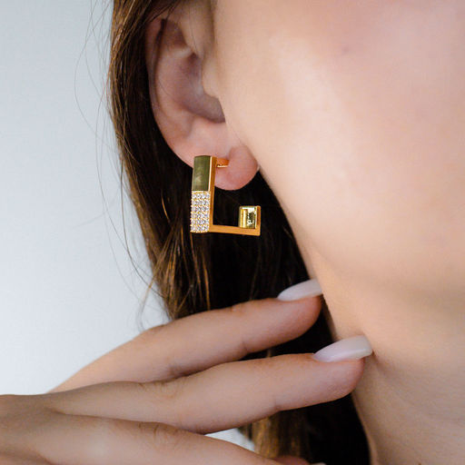 Серьги Арт. 3-2647-Y - MyGemma фото 2