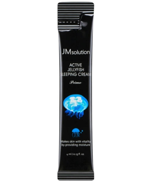JMsolution Active Jellyfish Sleeping Cream Prime, 4ml*30ea - Ночная увлажняющая маска с экстрактом медузы 4мл*30шт