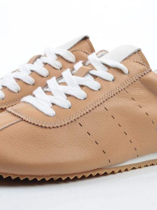 03-908396-5 DK. BEIGE Кеды женские (натуральная кожа)