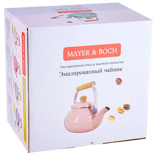 29487 Чайник Эмаль 2,5 л с крышкой MB (х18)
