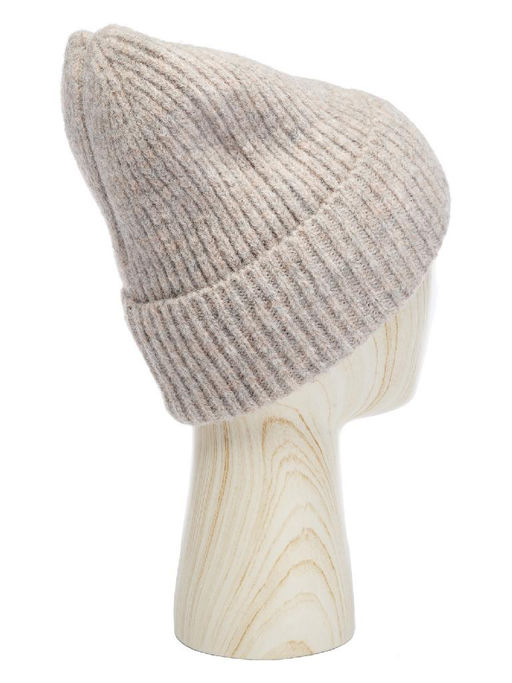 Шапка жен. шерсть+акр LB-M99005 beige melange - Labbra фото 8