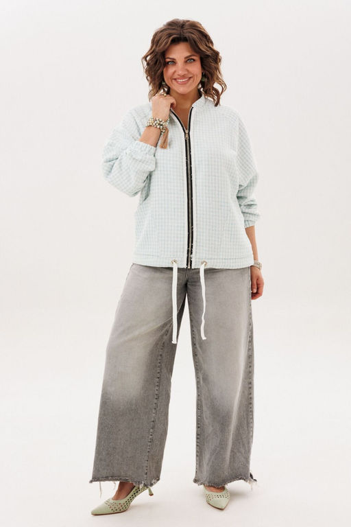 Бомбер ANELLI 1778.1 светло голубой  фото 2