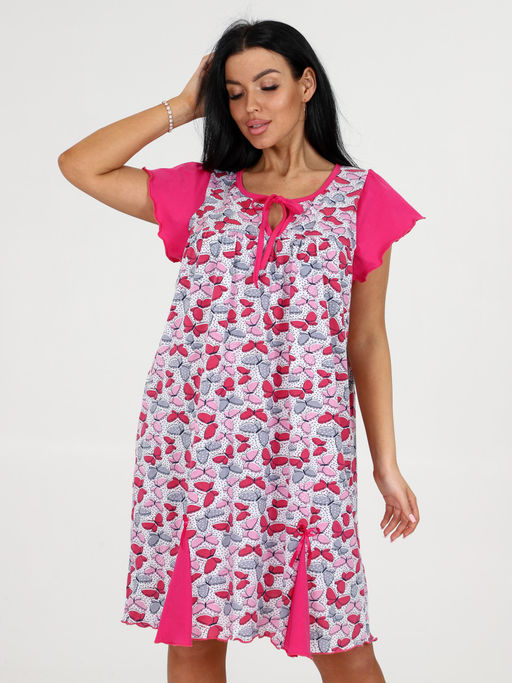 433-С СОРОЧКА ЖЕНСКАЯ (Бабочки) - А-дина фото 3