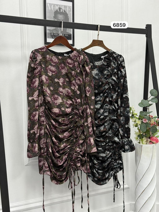 Платье #КТ6859, бордовый - Dommod фото 10