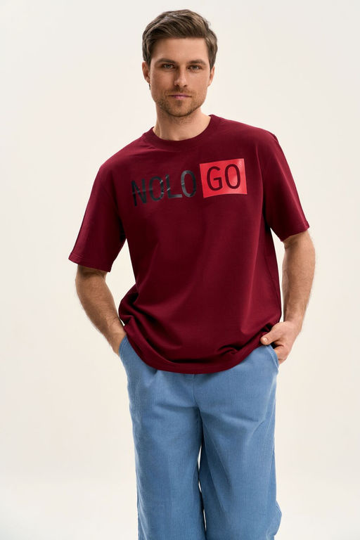 Футболка GO M1001NO/12-01.176-182 вишня