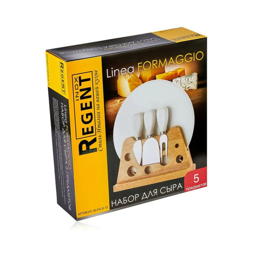 Набор ножей для сыра 5 пр. Linea FORMAGGIO в уп. арт. 93-FG-S-12