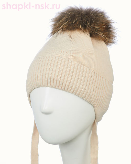 1206B1 Сани кошка Колпак для девочки (48-50)