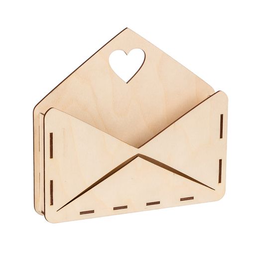 Заготовка для декорирования Mr. Carving ВК-024 Конверт фанера 24 х 22 х 3.5 см