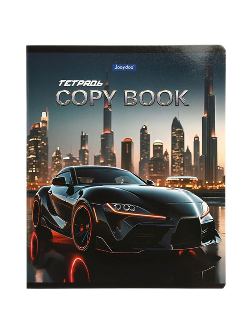 Комплект 12 тетрадей, 48 листов, клетка, 60гр, 4 вида, Автомото,софтач с выборочным уф-лаком   10968