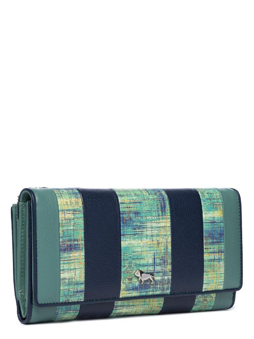 Кошелек Labbra L145-7071R d.mint/d.blue  фото 2