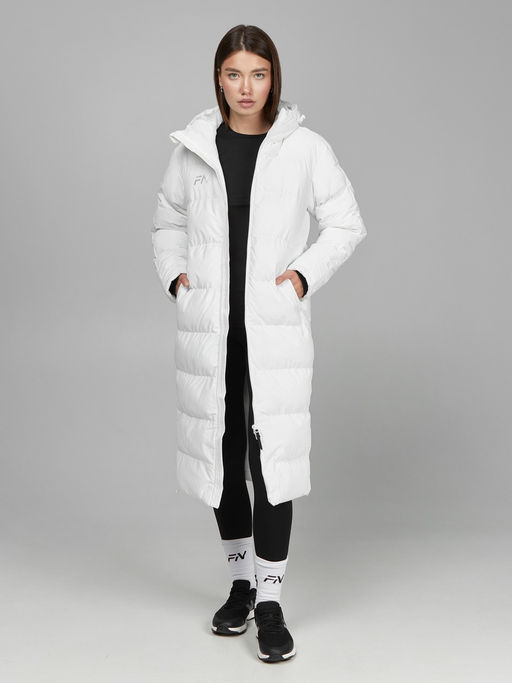 Пуховик FN Snowfall Long White