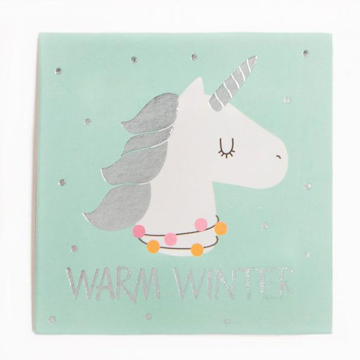 Новогодний подарочный набор термос и носки 3 пары KAFTAN Единорог, размер 36-39 фото 3