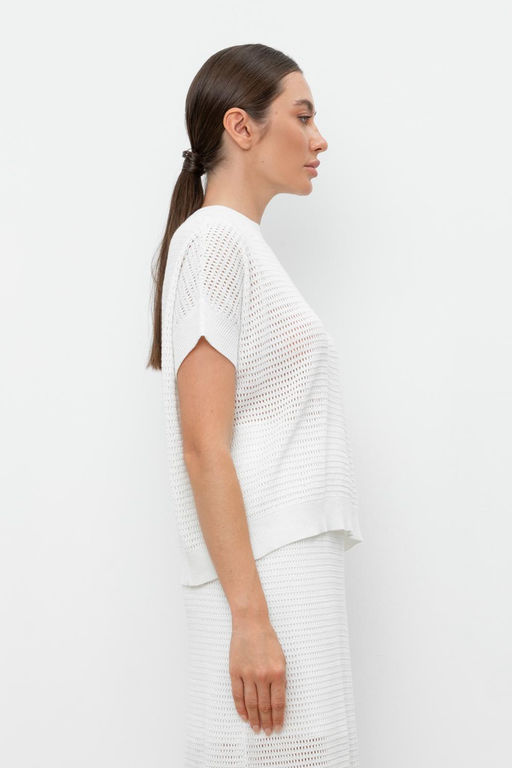 VERY NEAT _ ЕВ 30163/молочный джемпер жен  фото 2