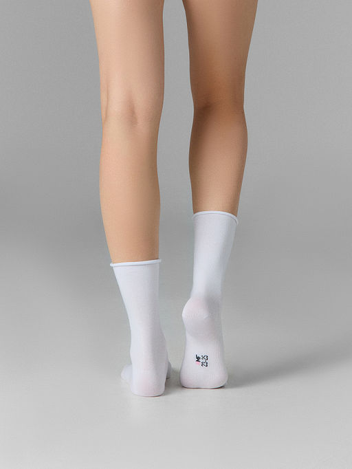 Носки женские белые в наборе, 3 пары - Mark formelle фото 4