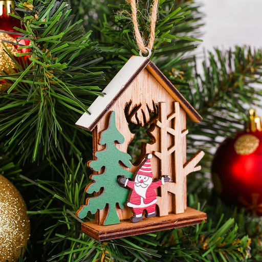 Елочная игрушка Объёмная сказка, МИКС