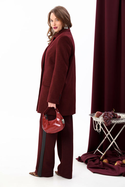 Костюм NIKVA н945-1 бордо  фото 3